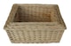 image 2 of Wicker Set of 3 Kitchen Storage Basket | Brown | Brown | Not provided