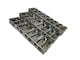 image 4 of Pack of 60 Janrax Two Hole Metal Pencil Sharpeners