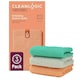 image 1 of Cleanlogic Bath and Body Exfoliating Stretch Bath/Shower Cloth Contains 3 Pairs