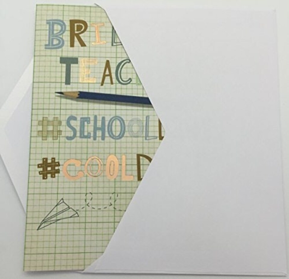 image 1 of Brilliant Teacher School Days Thank You Teacher Card
