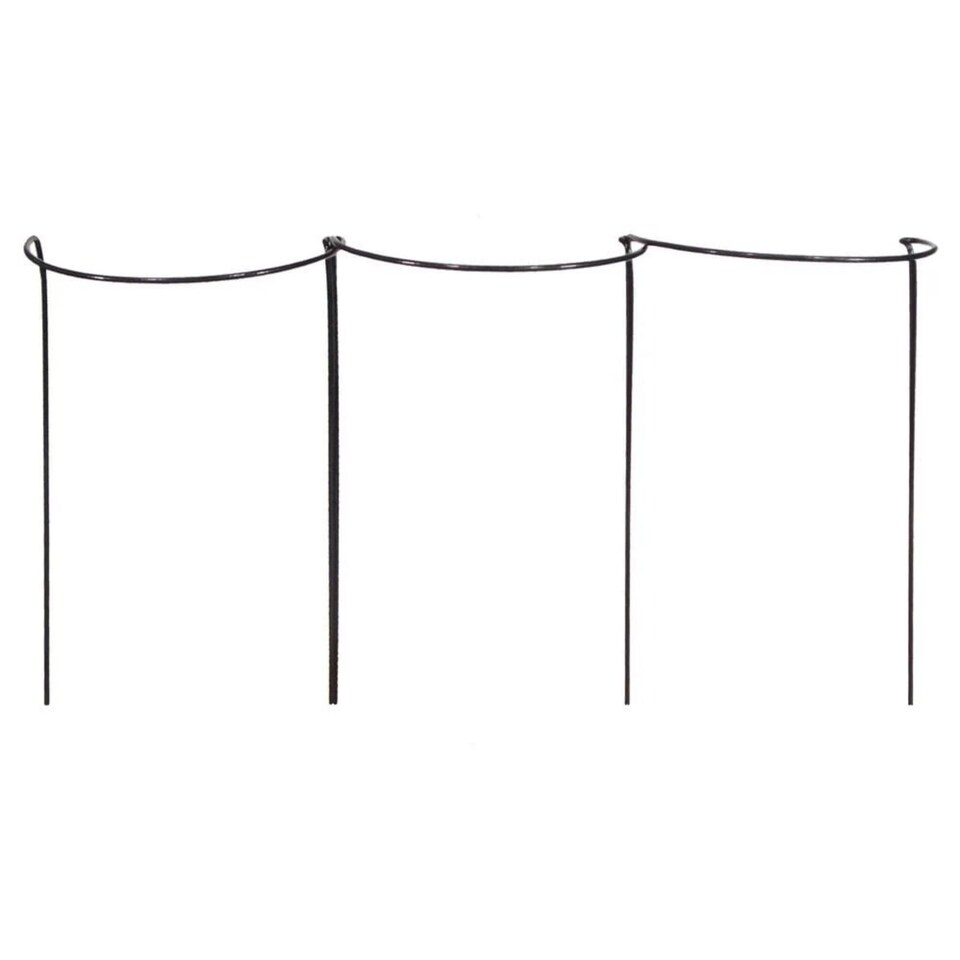 image 1 of Garden Pride Plant Support Bows - Extra Large Green Pack of 3