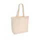 image 2 of XD Collection Recycled Canvas Undyed Tote Bag - Off White - One Size Cream