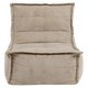 image 4 of Icon Dolce Scandi Jumbo Cord Lounger, Stone