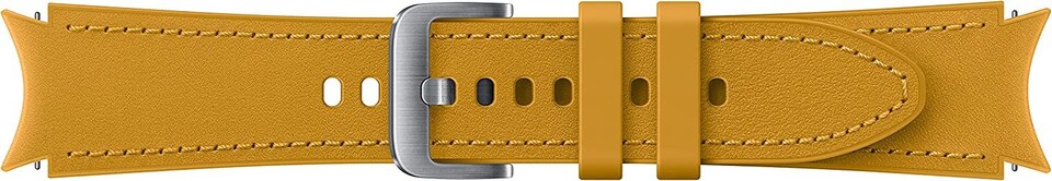 image 1 of Samsung Galaxy Watch 4-5-5 Pro Hybrid Leather Band 20mm S-M Yellow - ET-SHR88SYEGEU