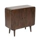 image 3 of Winnie Dark Mango Wood 2 Door Sideboard Brown