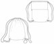 image 3 of Sew Chic Knapsack Bags And Vintage Style Paper Sewing Pattern – Size 13X17Inch With Drawstring Closure, Easy
