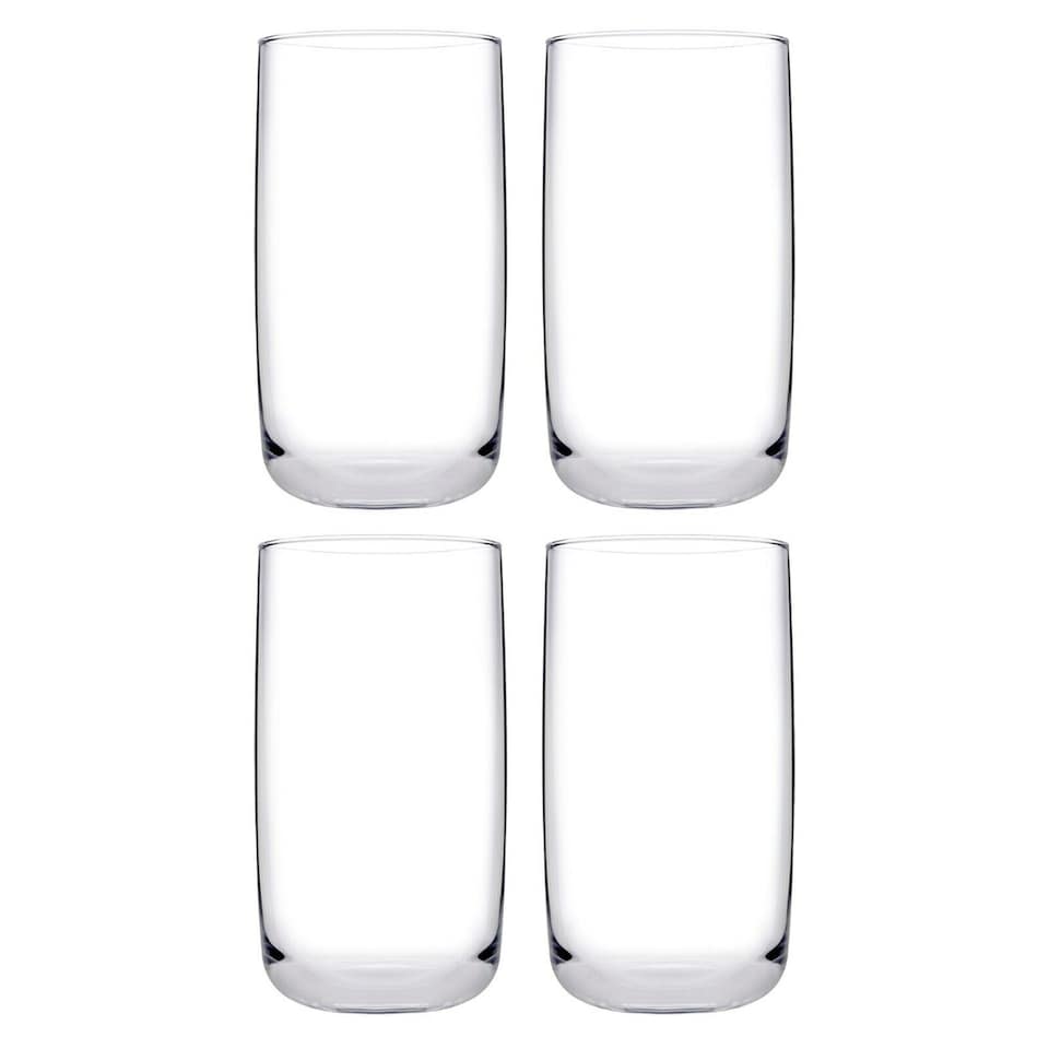image 1 of Pasabahce Highball Drinking Glasses 540ml | Clear | 4