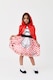image 2 of Girls Little Red Riding Hood Costume with Cape, World Book Day, Birthday, Halloween, Xmas, Fancy Dress, Role Play Outfit, Ages 3-10 Years, Red | Red | Red | 3-4 years