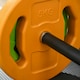 image 8 of HOMCOM 20kg Weights Barbell Set with Non-slip Handle for Strength Training