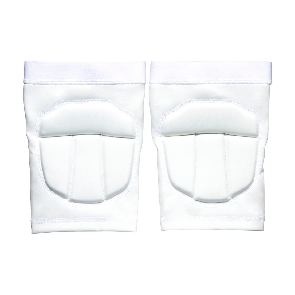 image 1 of Wilson Helix Volleyball Knee Pads - White - Large