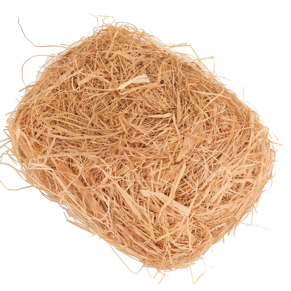 image 1 of 50gms Thin Natural Raffia Ribbon Bundles for Gift Wrapping