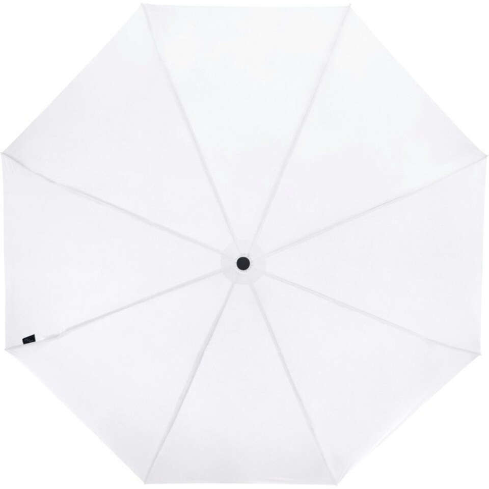 image 1 of Avenue Birgit Recycled Folding Umbrella - White - One Size