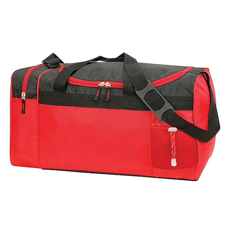 image 1 of Shugon Cannes Sports/Overnight Holdall / Duffle Bag (33 Litres) - Red/Black - One Size
