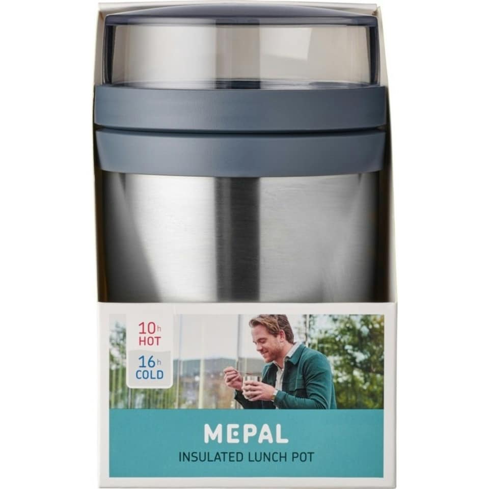 image 1 of Mepal Ellipse Lunch Pot - Silver - One Size