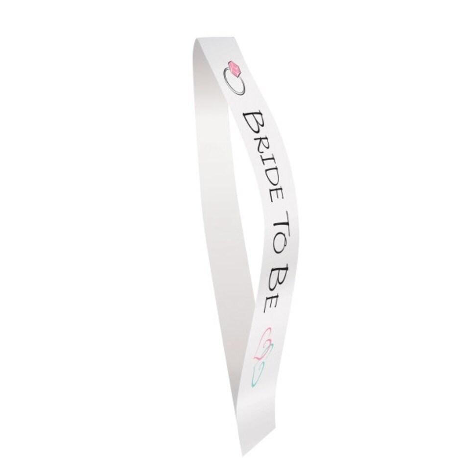 image 1 of Bride To Be Ring Sash