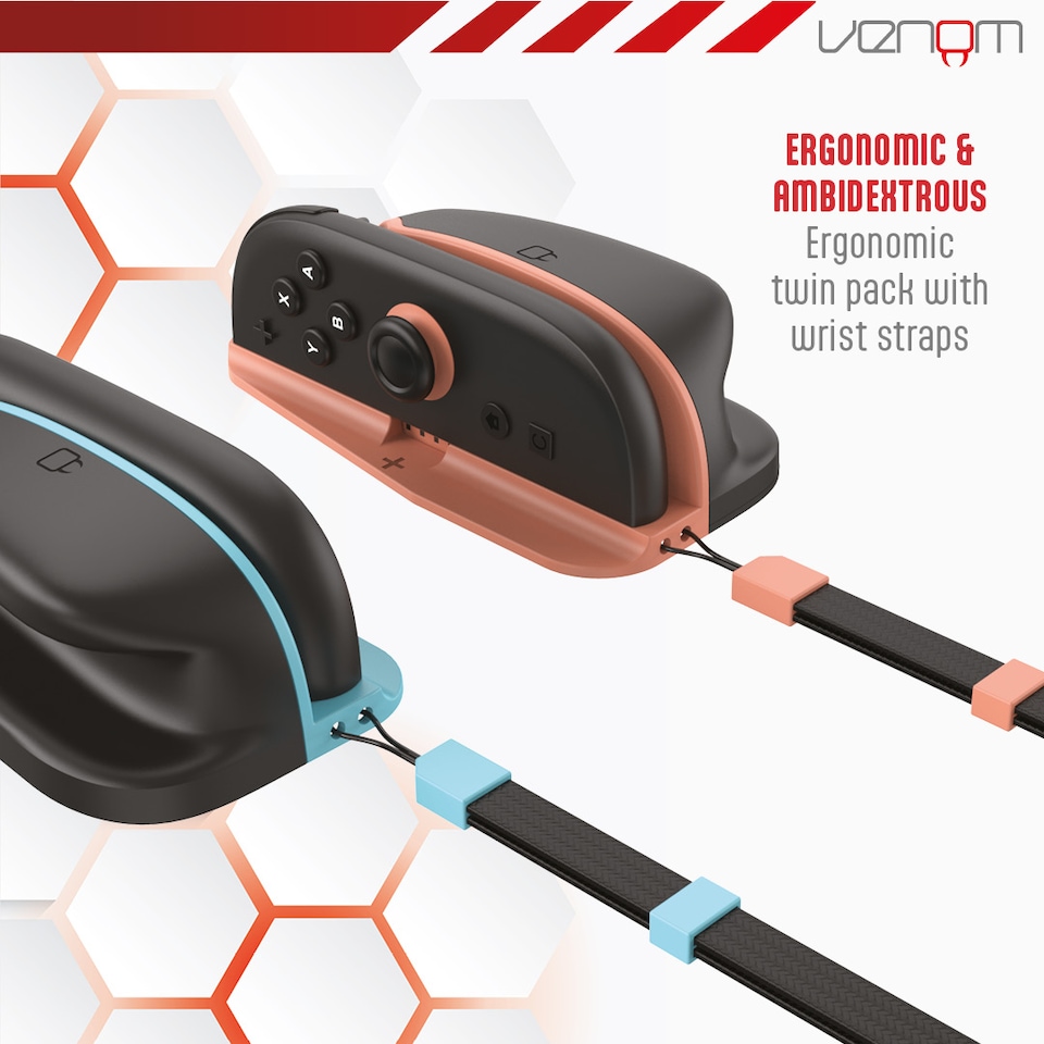 image 1 of Venom Nintendo Switch 2 Joy-Con Mouse Mode Converters