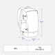 image 3 of Decathlon NH500 Arpenaz 20L Insulated Hiking Backpack