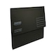 image 2 of Pack of 10 Black Card Premium Foolscap Document Wallets