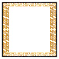 Golden egyptian border (Picture Frame) Black | S