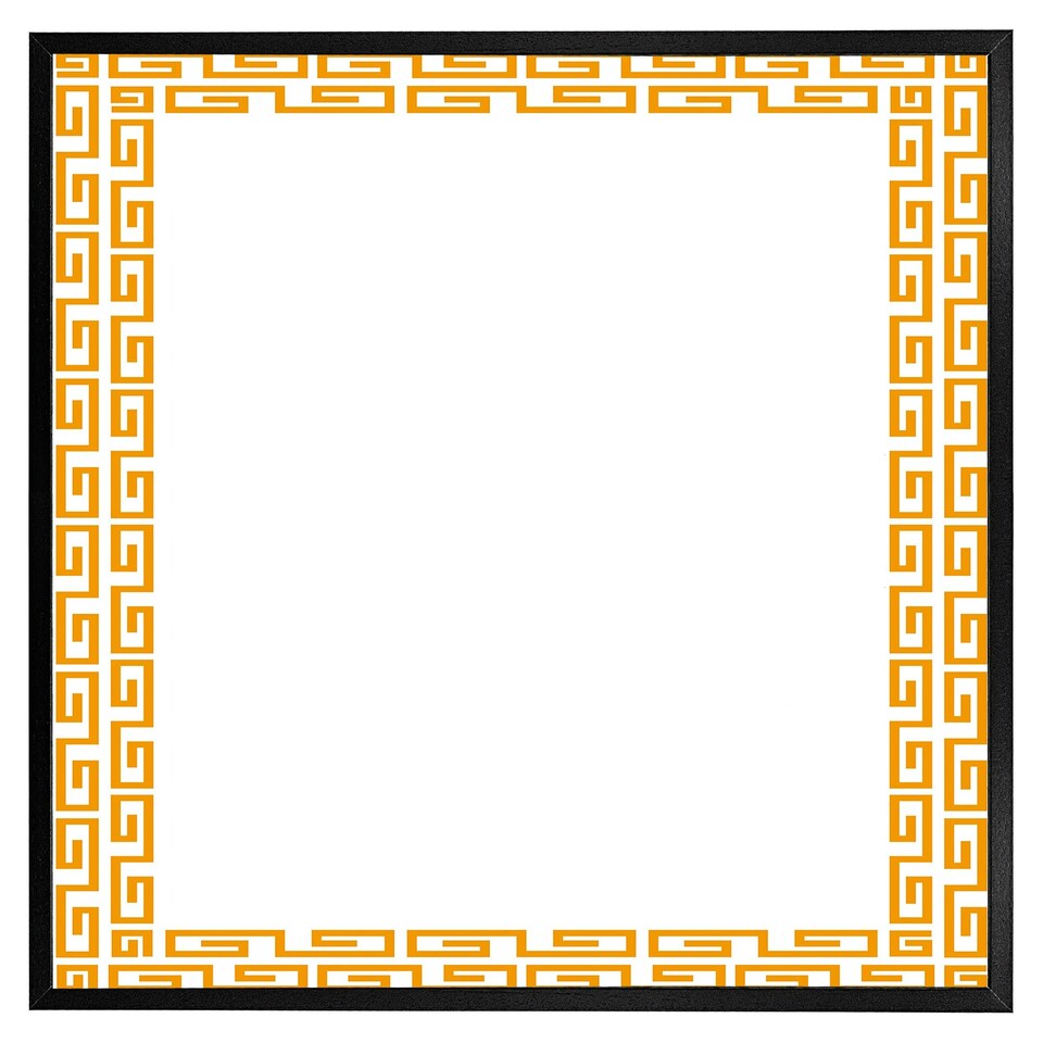 image 1 of Golden egyptian border (Picture Frame) Black | S