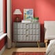 image 2 of Metro 3 Drawer Chest of Drawers in Dusk Grey (Ready Assembled) | Grey | Dusk Grey