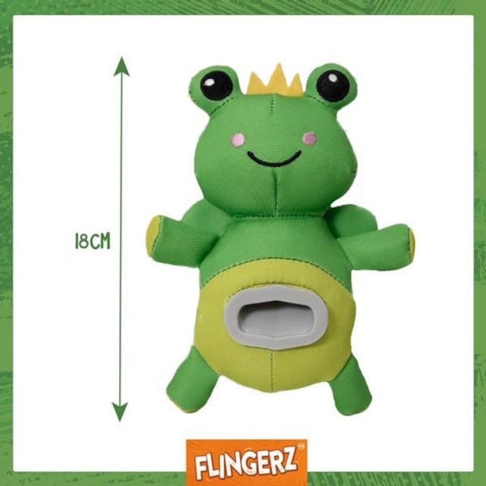image 1 of Rosewood Flingerz Frog Throw Toy