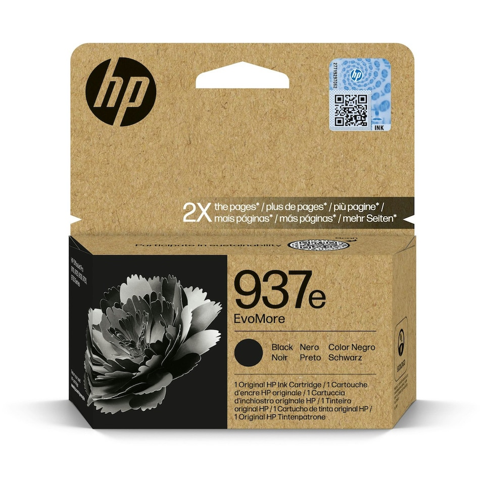 image 1 of HP 937e EvoMore Black Ink Cartridge Black | HP 937e EvoMore Black Ink Cartridge