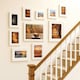 image 3 of 10 Pc Modern Photo Frame Set Wall Mountable and Freestanding Gallery | White | White | Not provided