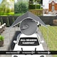 image 3 of Outsunny 2-Rooms Outdoor Carport Galvanized Steel Frame UV Resist