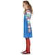 image 4 of Chucky Girls Halloween Costume Set - Blue/Red - 7-9 Years