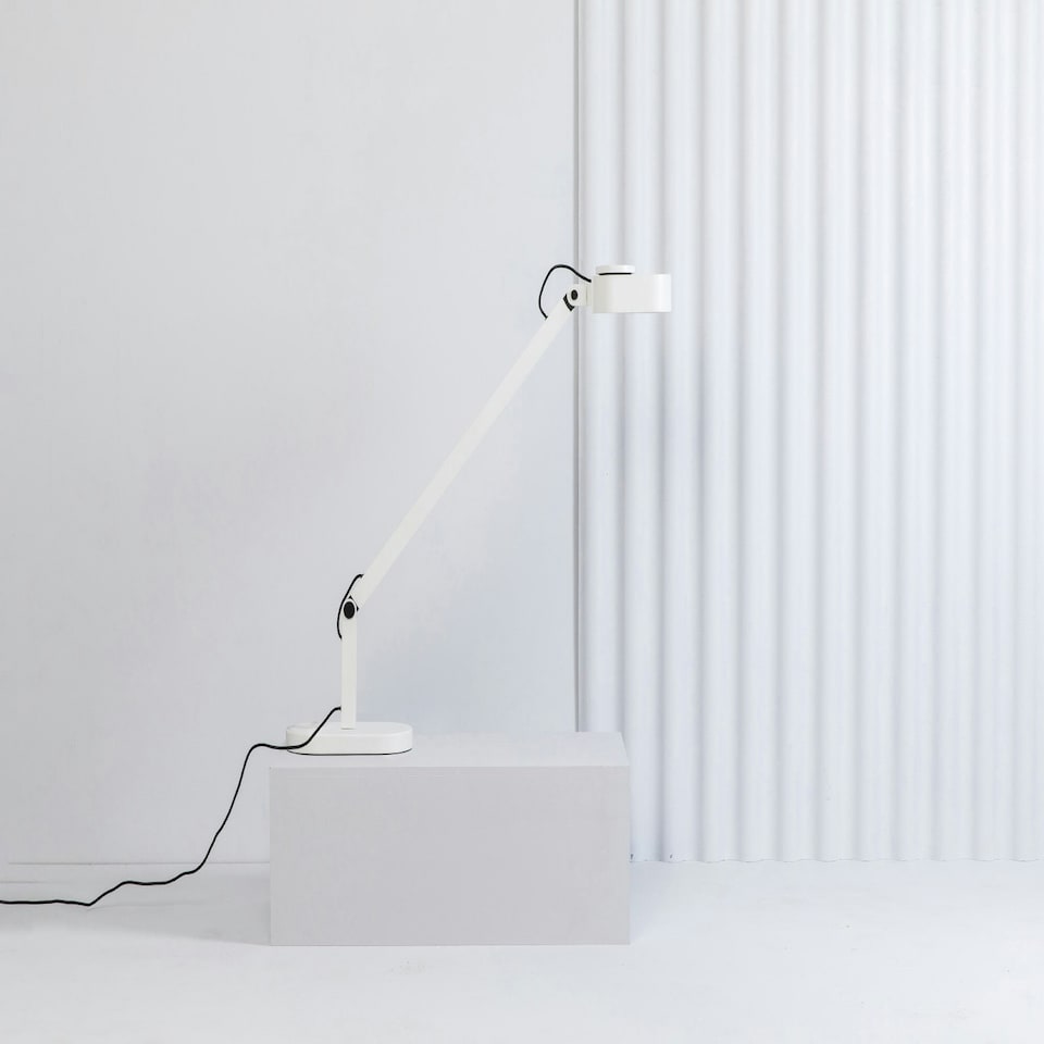 image 1 of Inviting White Table Lamp