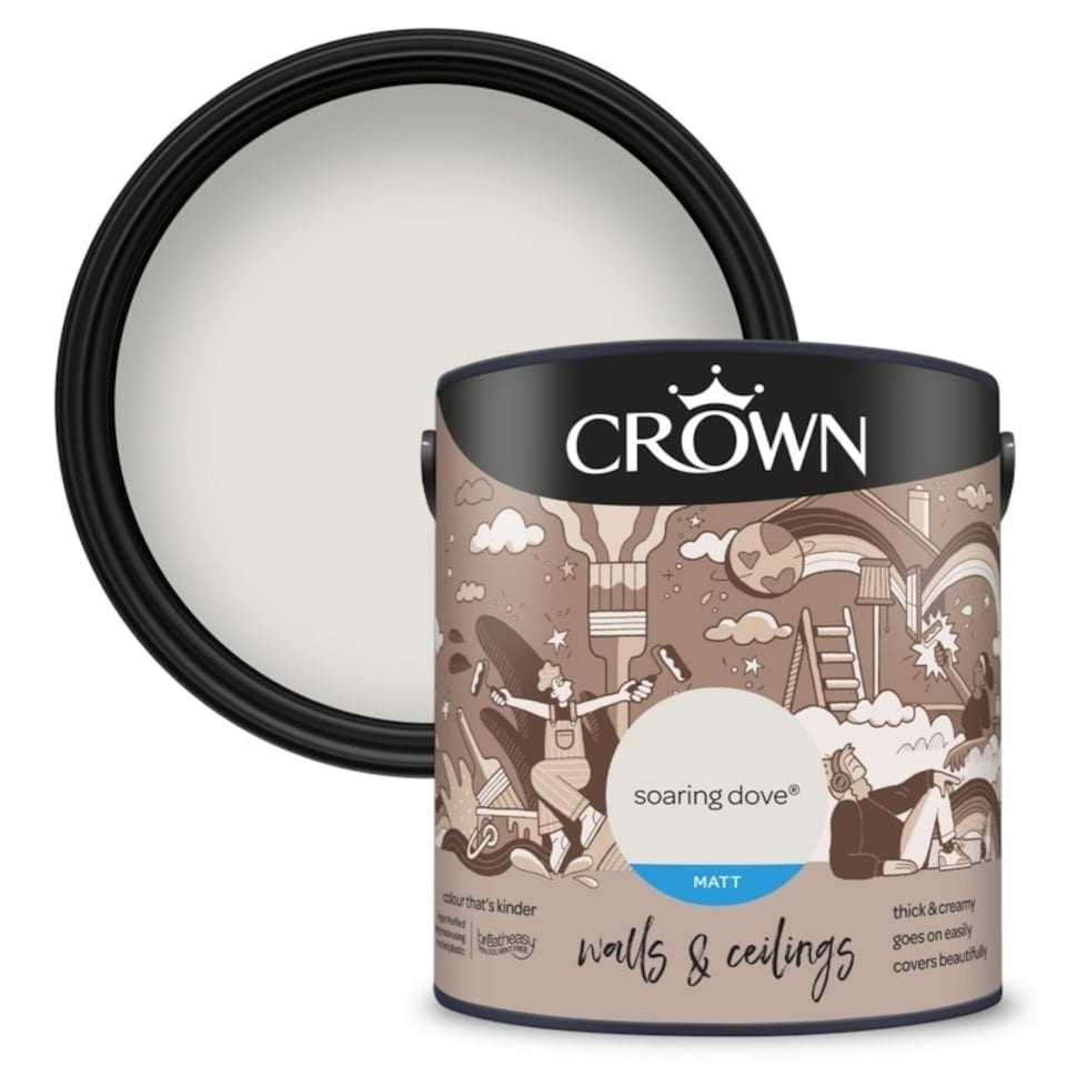 image 1 of Crown Matt Emulsion Soaring Dove 2.5L