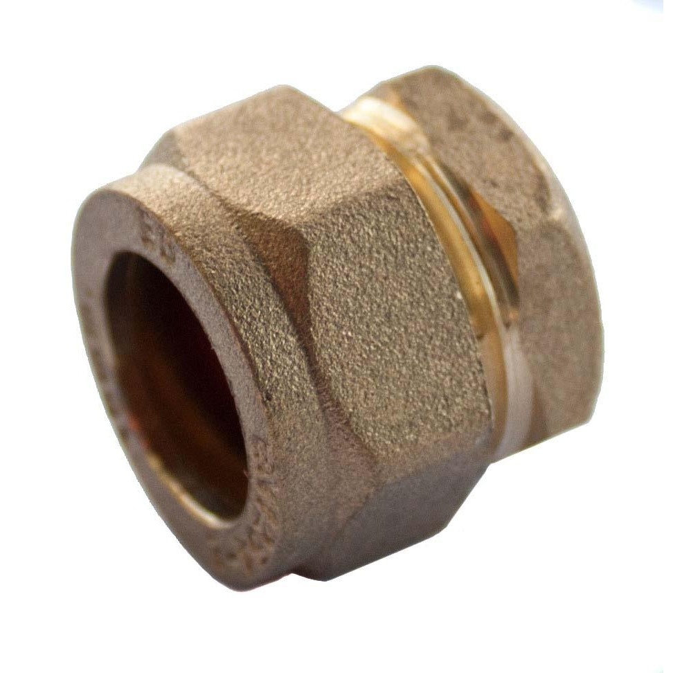 Oracstar Compression Stop End - Brass - 1.5cm