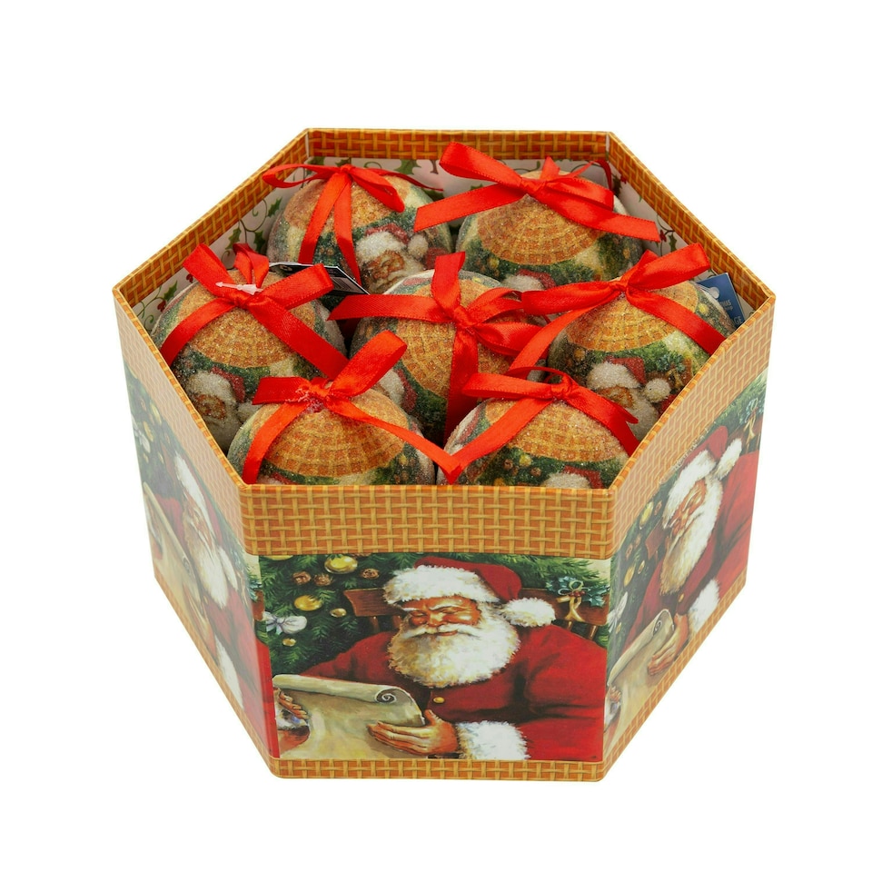 image 1 of The Christmas Workshop Set of 14 Christmas Baubles