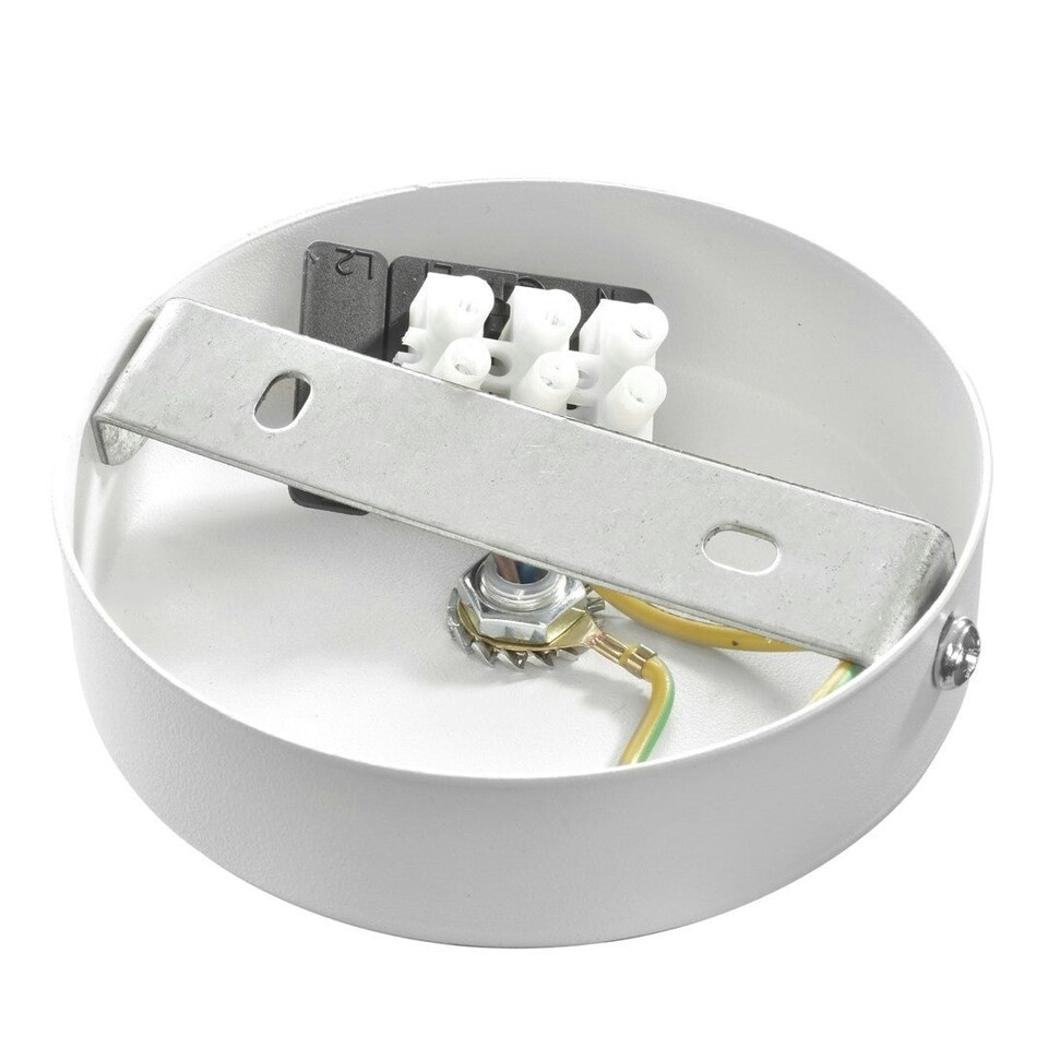 image 1 of Milagro Pendant Lamp Taylor White 1XE27 60W