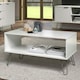 image 1 of Core Products Augusta White Open Coffee Table H91.0cm x H46.6cm x D45.0cm White