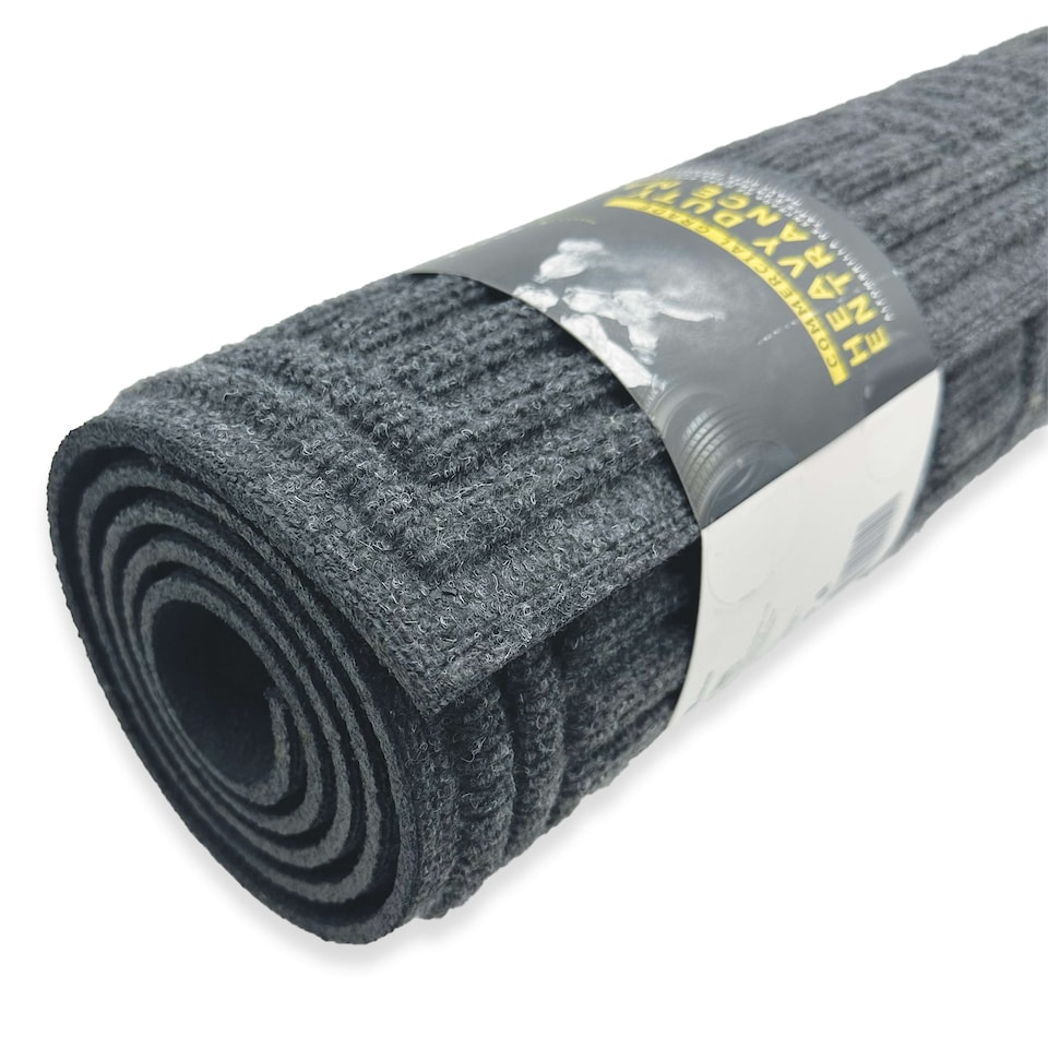 image 1 of Heavy Duty Commercial Entrance Mat 150cm x 90cm Grey