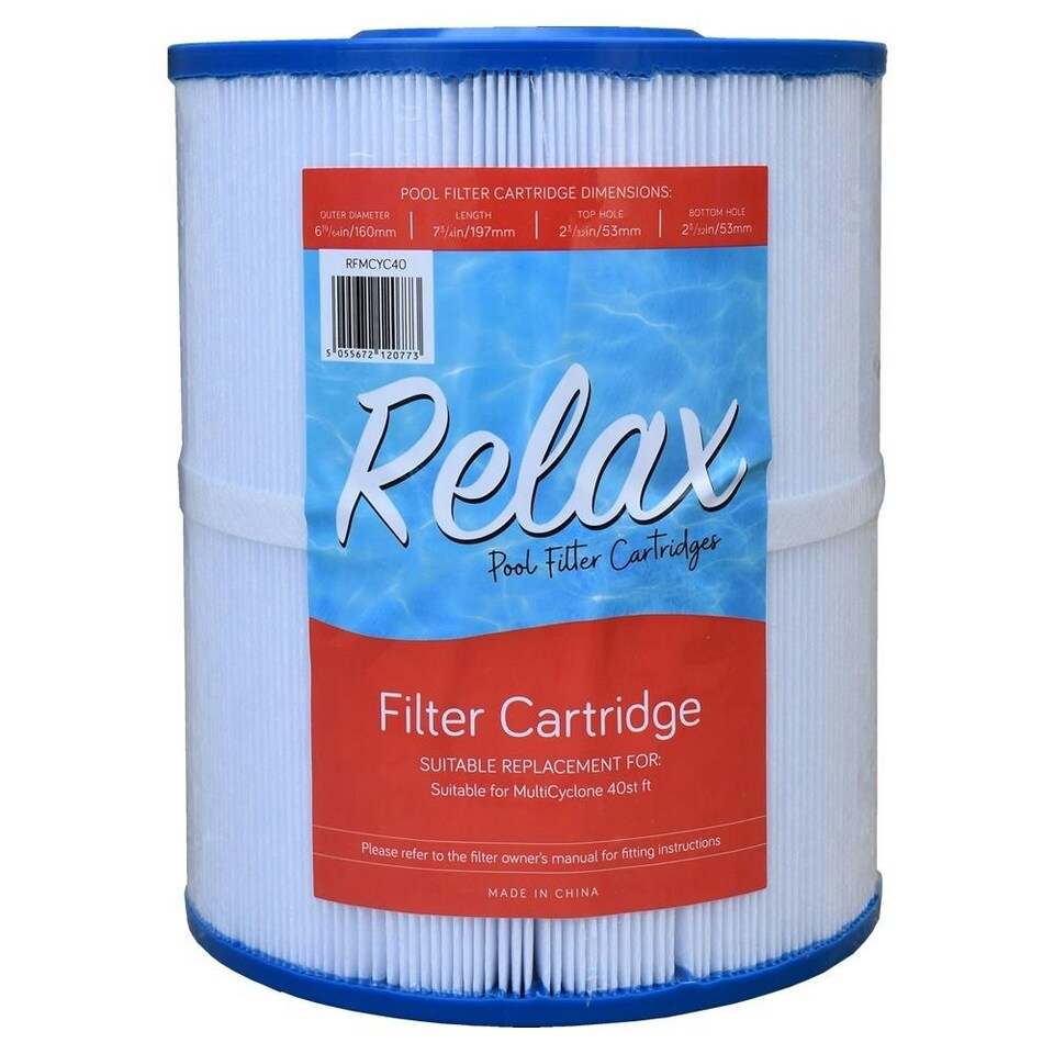 image 1 of Relax Replacement Filter Cartridge - MultiCyclone 40sq ft