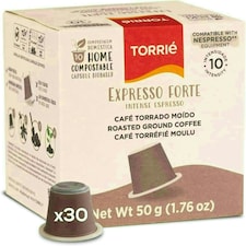 Home Compostable - Intense Taste - Nespresso ® Compatible Biodegradable Coffee Capsules (30 Pods)