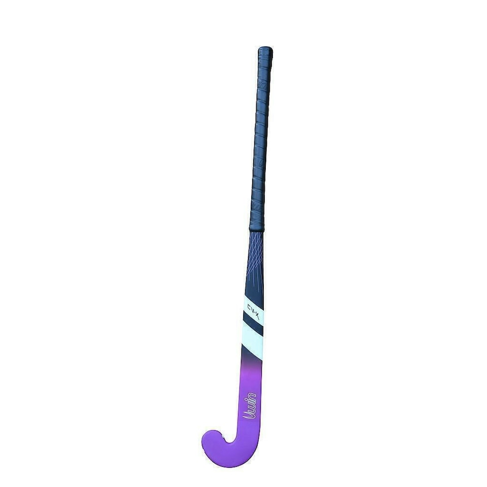 image 1 of Uwin CV-X Hockey Stick - Black/Purple Orchid - 37.5in