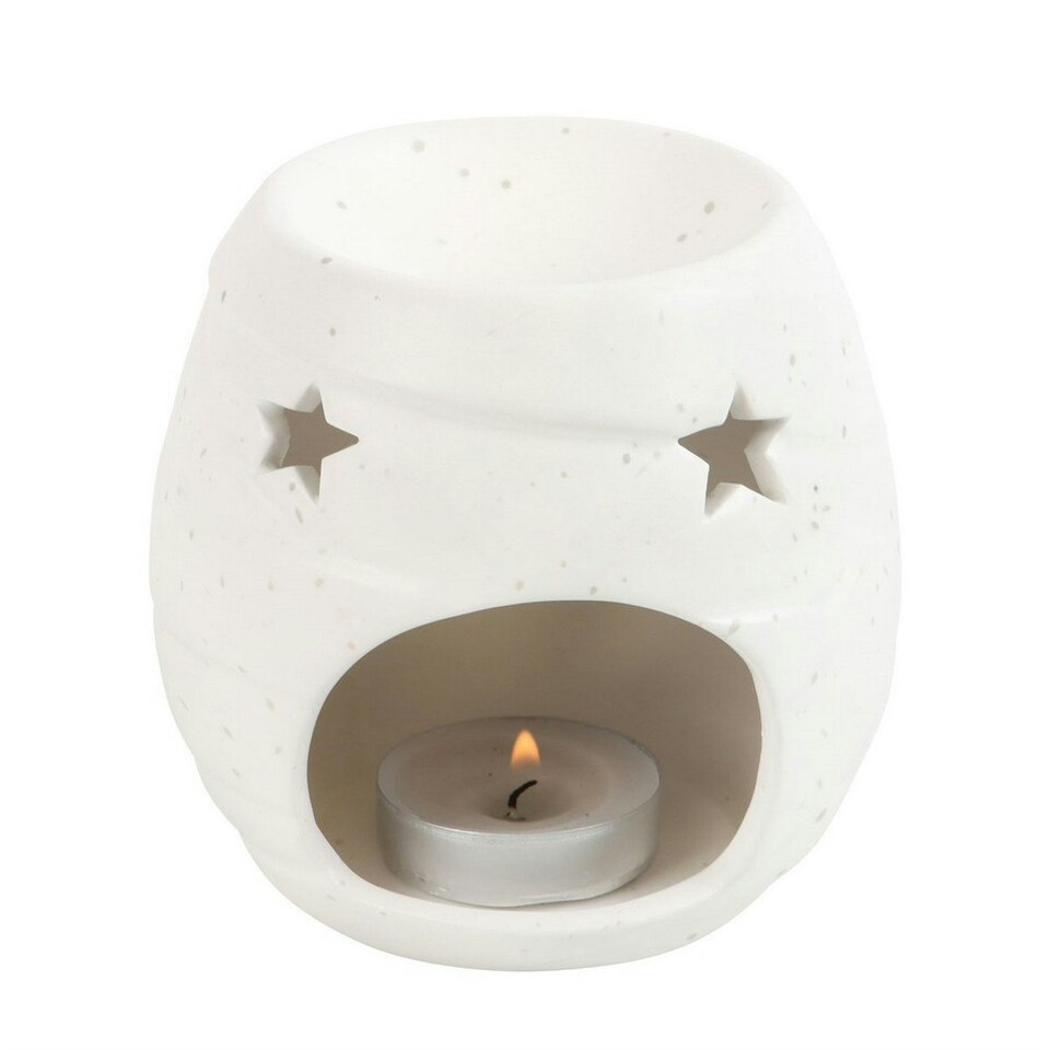 image 1 of Something Different Mummy Oil Burner - White - One Size