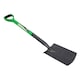 image 2 of Garden Gardening Border Fork + Border Spade Carbon Steel Blades 2pc Set