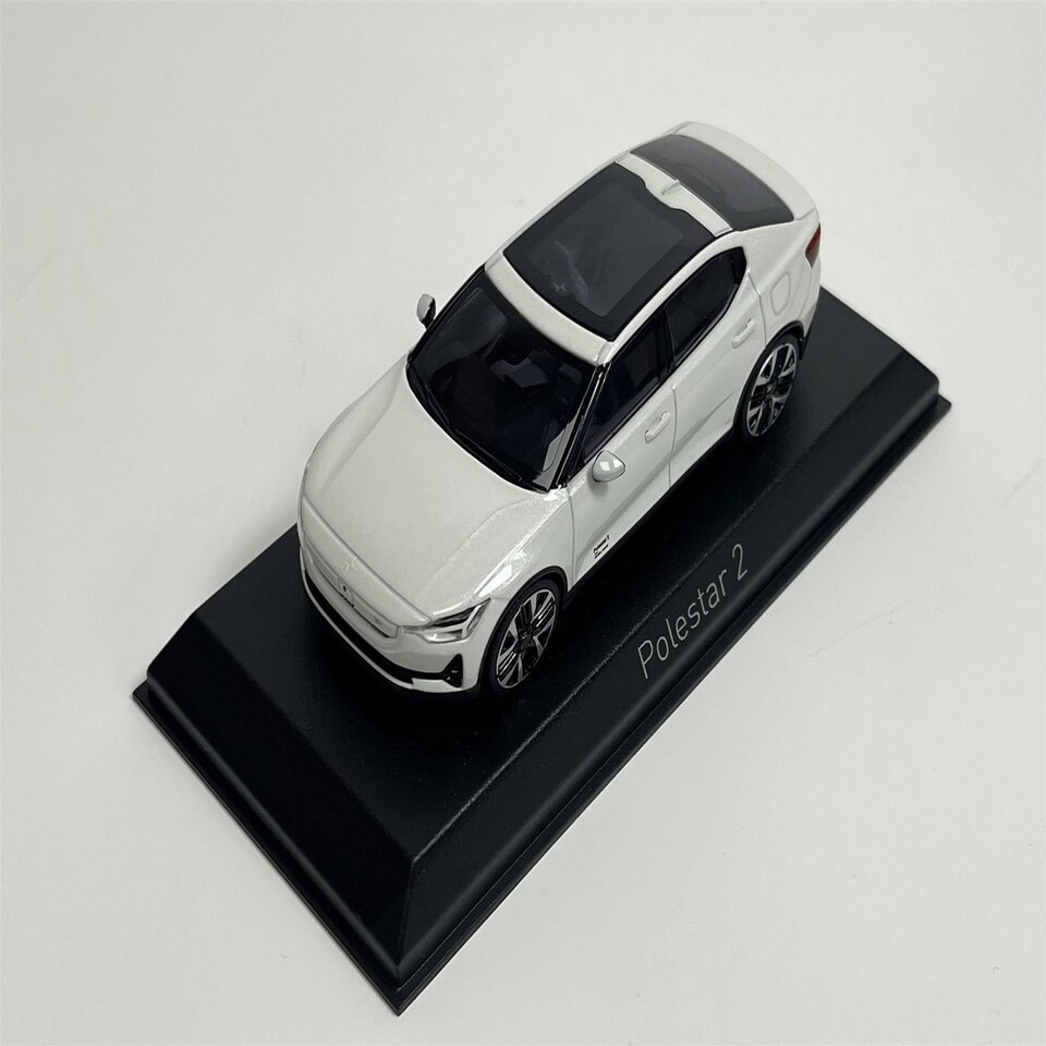 image 1 of Polestar 2 2024 Snow 1:43 Scale Norev 872010