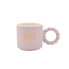 Widdop Gifts Confetti Design 60th Birthday Gift Boxed Mug