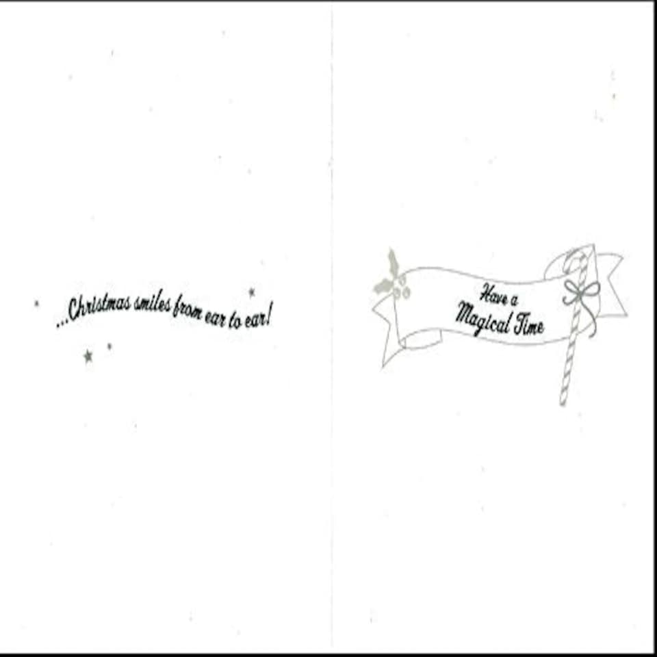 image 1 of Hallmark - Giggling There...Twirling Here...' - Christmas Card