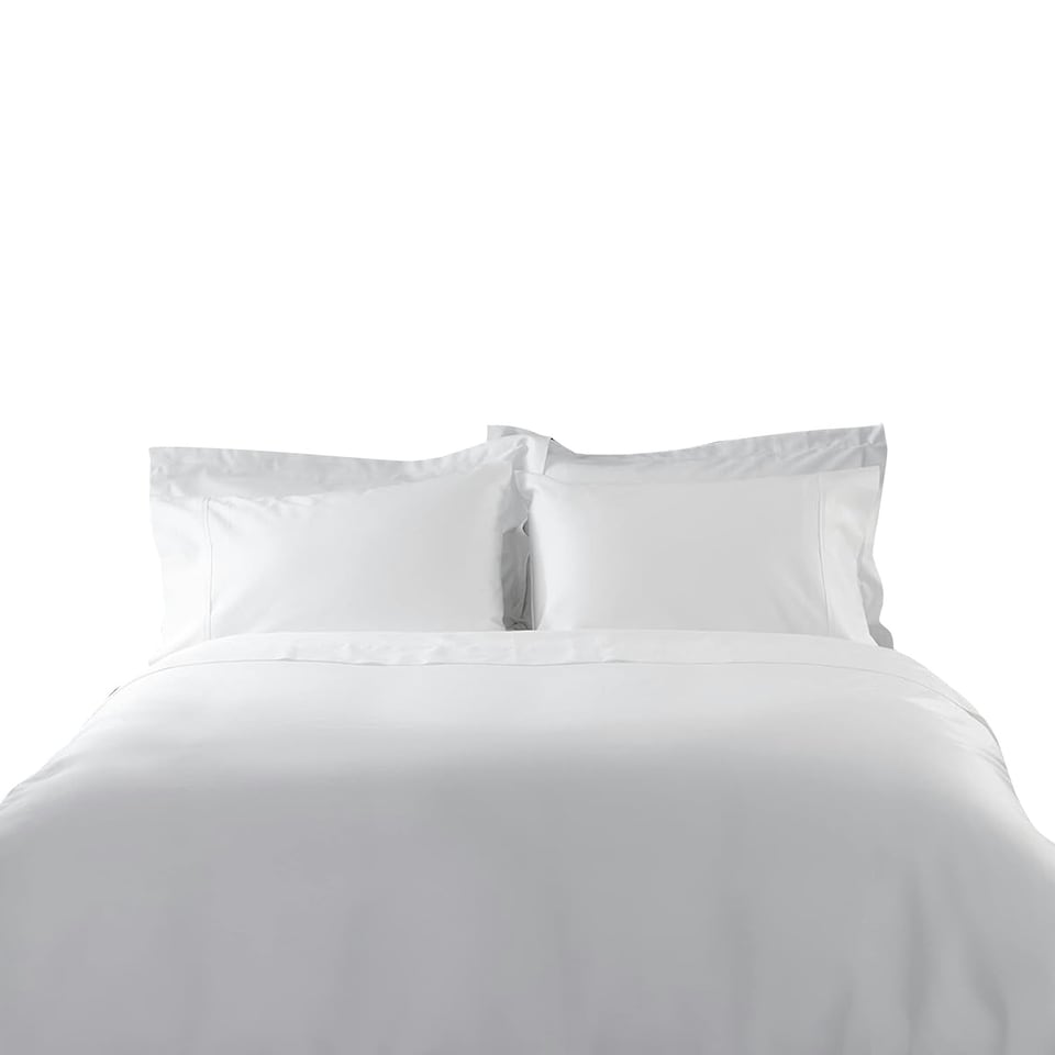 image 1 of Belledorm Bamboo Fitted Sheet - White - Single