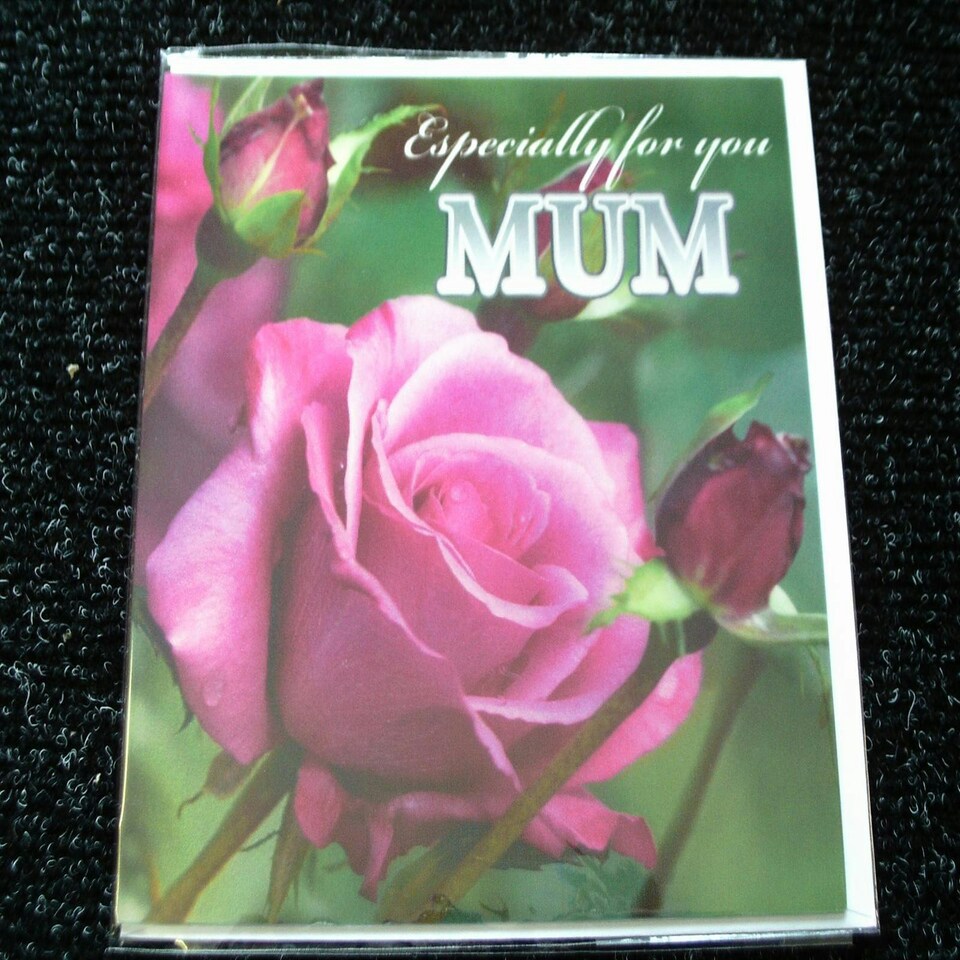 image 1 of 3D Holographic - Especially For You Mum - Mother's Day Greetings Card