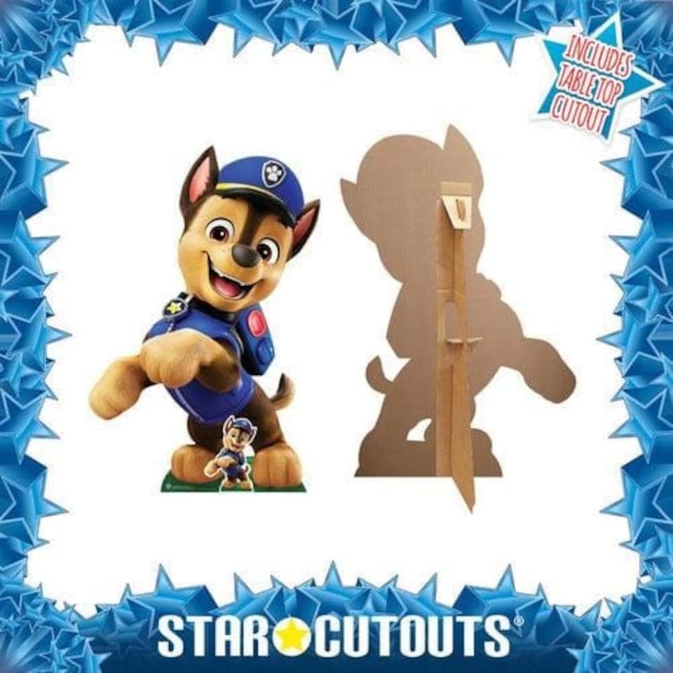 image 1 of Chase Paw Patrol Police Puppy Lifesize Cardboard Cutout 133cm