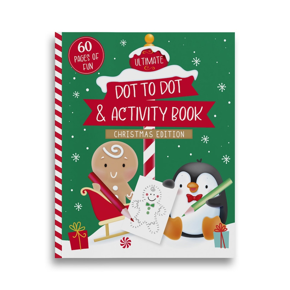 image 1 of Christmas Dot to Dot Book