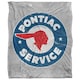 image 1 of Pontiac Service Sign Blanket - Multicoloured - One Size